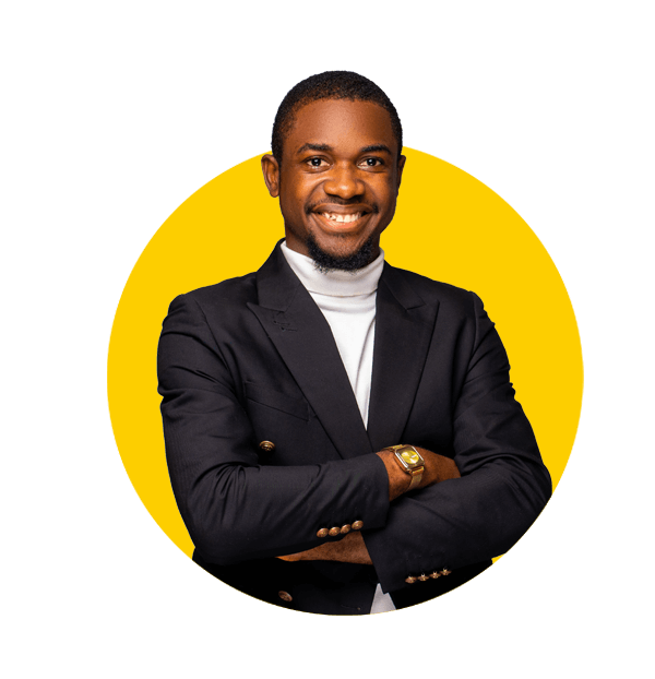 African translation company professional-uk, Handsome cheerful african american executive business man at the workspace office.