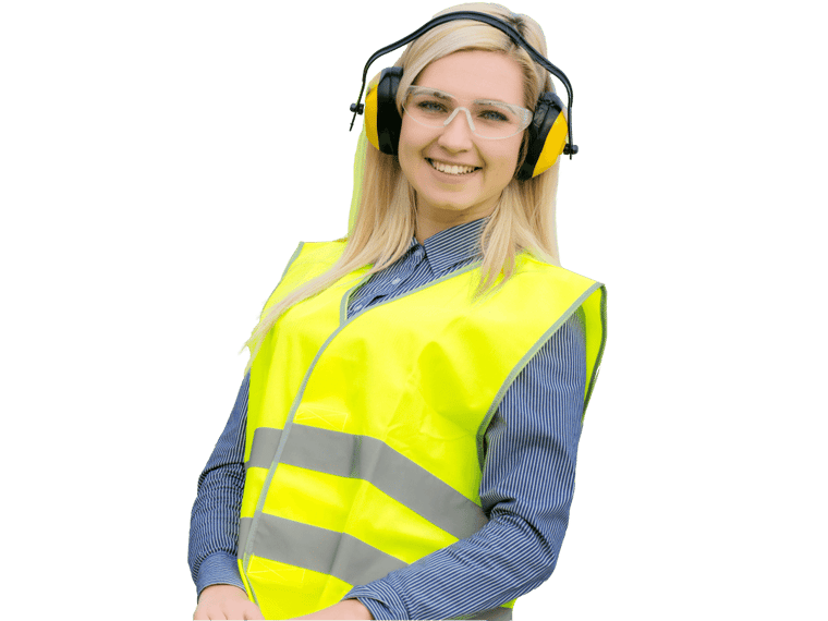 Airport translation services, Airport female worker