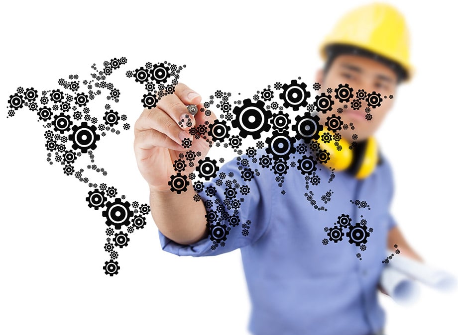 Arabic Technical Translation Services, Young arab man wearing typical arab clothes isolated on white background who feels confident