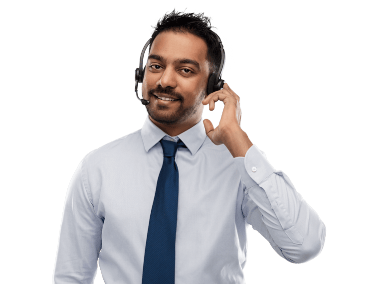 Hindi interpreting services professional man wearing a shirt and tie