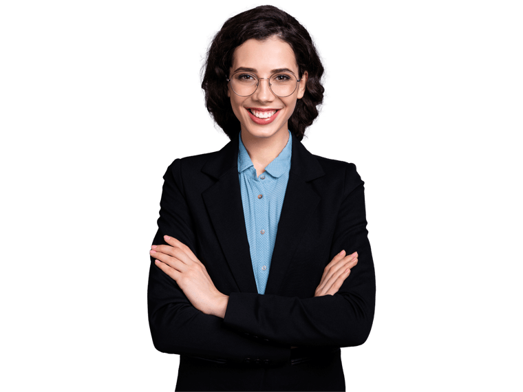 Immigration documents translation services, Portrait of cute millennial entrepreneur have enterprise financier ready solve soltuions decide decision smart clever