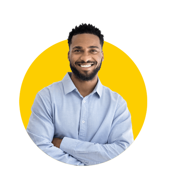 Professional Haitian translations by Absolute Translations, young Haitian entrepreneur in office attire standing confidently