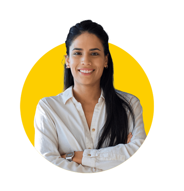 Burmese translation Services, Confident professional young latin business woman company employee, lady executive manager.