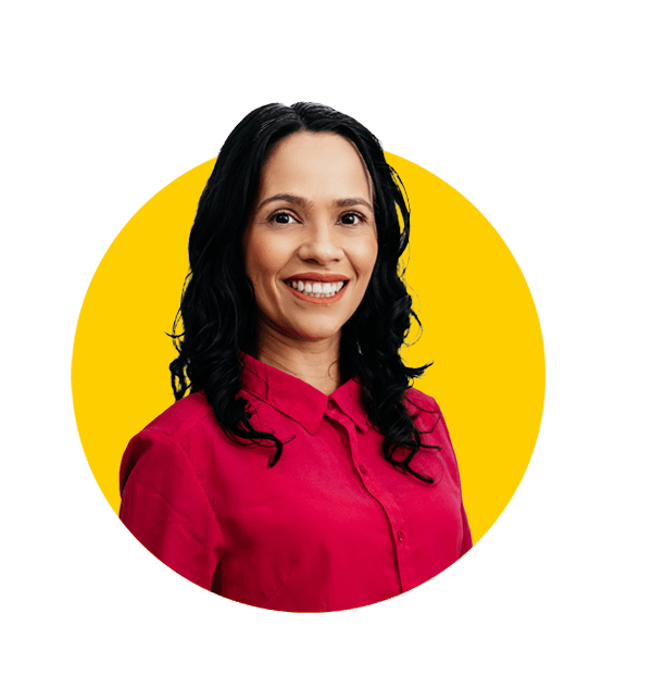Egyptian translation services, Portrait of Brazilian business woman over neutral background. Confident young latin businesswoman.
