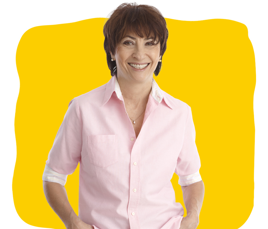 Croatian Translation Services Professional Smiling at Camera on yellow Background