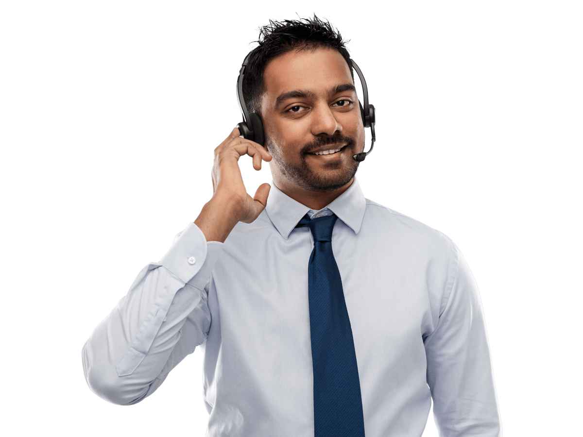 Hindi interpreting services professional man wearing a shirt and tie